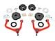 Rough Country 3.50-Inch Upper Control Arm Suspension Lift Kit; Red (21-24 4WD Yukon w/o MagneRide, Excluding Z71)