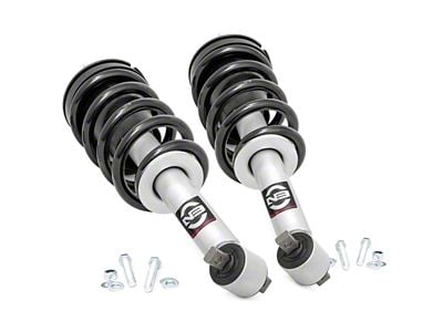 Rough Country Loaded Front Struts for Stock Height (14-20 Yukon w/o MagneRide)