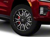 Rough Country 93 Series Matte Black Milled 6-Lug Wheel; 20x9; 0mm Offset (21-26 Yukon)