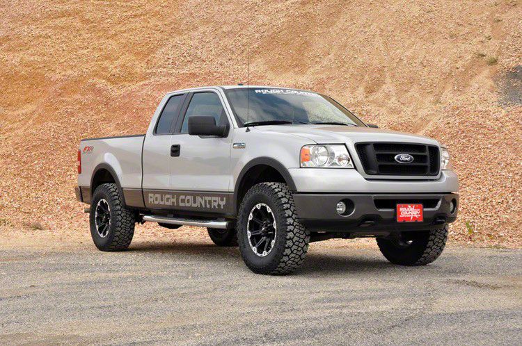 Rough Country Suspension F-150 2-Inch Leveling Strut Extensions 569 (14-26 F -150, Excluding Raptor) - Free Shipping