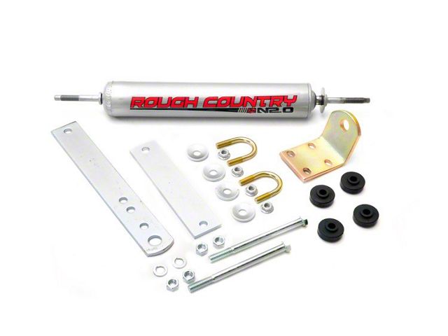 Rough Country Big Bore Single Steering Stabilizer (97-03 2WD/4WD F-150)