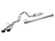 Roush Single Exhaust System with Polished Tips; Side Exit (15-17 3.5L V6 F-150)