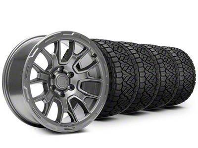 20x9 Roush Off-Road & 33in NITTO All-Terrain Recon Grappler Tire Package (21-25 F-150)