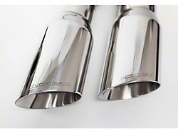 Roush Active-Ready Single Exhaust System with Polished Tips; Side Exit (21-24 5.0L F-150, Excluding Tremor)