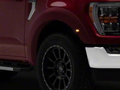 Roush Fender Flares; Primered (21-25 F-150, Excluding Raptor)