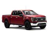 Roush Fender Flares; Primered (21-26 F-150, Excluding Raptor)