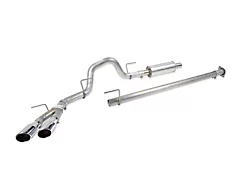Roush Single Exhaust System with Polished Tips; Side Exit (21-24 5.0L F-150, Excluding Tremor)