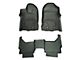 Roush by WeatherTech DigitalFit Front and Rear Floor Liners; Black (19-24 Ranger SuperCrew)