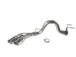 Roush Single Exhaust System with Polished Tips; Side Exit (17-26 6.7L Powerstroke F-250 Super Duty)
