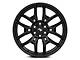 Rovos Wheels Ceres Satin Black 6-Lug Wheel; 22x9.5; 12mm Offset (15-20 F-150)