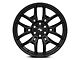 Rovos Wheels Ceres Satin Black 6-Lug Wheel; 22x9.5; 12mm Offset (21-24 F-150)