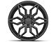 Rovos Wheels Kimberley Satin Black 6-Lug Wheel; 24x10; 25mm Offset (15-20 F-150)