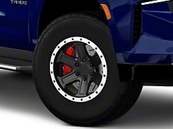 Rovos Wheels Tenere Matte Black with Machined Lip 6-Lug Wheel; 17x9; -15mm Offset (21-26 Tahoe)
