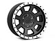 Rovos Wheels Kalahari Matte Black with Machined Lip 6-Lug Wheel; 17x9; -6mm Offset (04-08 F-150)