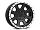 Rovos Wheels Kalahari Matte Black with Machined Lip 6-Lug Wheel; 18x9; -6mm Offset (07-13 Silverado 1500)