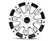 Rovos Wheels Karoo Gloss Black with Machined Lip 6-Lug Wheel; 18x9; 0mm Offset (07-13 Silverado 1500)