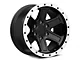 Rovos Wheels Tenere Matte Black with Machined Lip 6-Lug Wheel; 17x9; -15mm Offset (07-13 Silverado 1500)