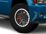 Rovos Wheels Kalahari Matte Black with Machined Lip 6-Lug Wheel; 18x9; -6mm Offset (07-14 Tahoe)