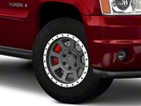 Rovos Wheels Kalahari Charcoal with Machined Lip 6-Lug Wheel; 18x9; -6mm Offset (07-14 Yukon)