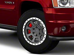 Rovos Wheels Kalahari Charcoal with Machined Lip 6-Lug Wheel; 18x9; -6mm Offset (07-14 Yukon)