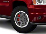 Rovos Wheels Kalahari Charcoal with Machined Lip 6-Lug Wheel; 17x9; -6mm Offset (07-14 Yukon)