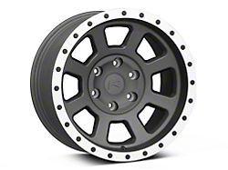 Rovos Wheels Kalahari Charcoal with Machined Lip 6-Lug Wheel; 17x9; -6mm Offset (07-14 Yukon)
