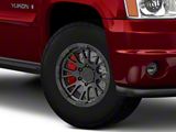 Rovos Wheels Karoo Matte Black 6-Lug Wheel; 17x9; -6mm Offset (07-14 Yukon)