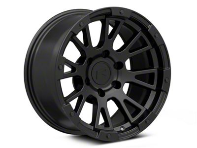 Rovos Wheels Karoo Matte Black 6-Lug Wheel; 17x9; -6mm Offset (07-14 Yukon)