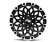 Rovos Wheels Guban Gloss Black Machined 6-Lug Wheel; 17x9; -6mm Offset (09-14 F-150)