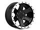 Rovos Wheels Tenere Matte Black with Machined Lip 6-Lug Wheel; 17x9; -15mm Offset (14-18 Silverado 1500)