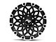 Rovos Wheels Guban Gloss Black Machined 6-Lug Wheel; 17x9; -6mm Offset (15-20 F-150)