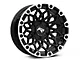 Rovos Wheels Guban Gloss Black Machined 6-Lug Wheel; 17x9; -6mm Offset (15-20 F-150)