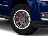 Rovos Wheels Kalahari Charcoal with Machined Lip 6-Lug Wheel; 18x9; -6mm Offset (15-20 Yukon)