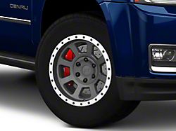 Rovos Wheels Kalahari Charcoal with Machined Lip 6-Lug Wheel; 18x9; -6mm Offset (15-20 Yukon)