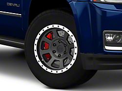 Rovos Wheels Kalahari Matte Black with Machined Lip 6-Lug Wheel; 18x9; -6mm Offset (15-20 Yukon)