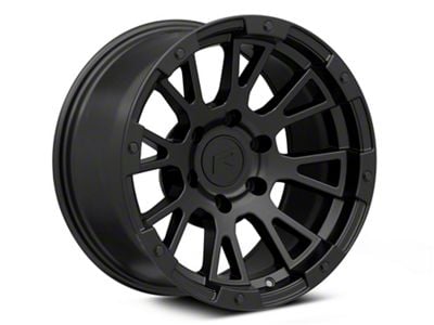 Rovos Wheels Karoo Matte Black 6-Lug Wheel; 17x9; -6mm Offset (15-20 Yukon)