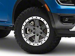 Rovos Wheels Tenere Charcoal 6-Lug Wheel; 17x8.5; 0mm Offset (24-25 Ranger)