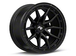 Rovos Wheels Sahara Satin Black 5-Lug Wheel; 17x9; -6mm Offset (94-01 RAM 1500)