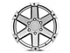 Rovos Wheels Danakil Charcoal with Machined Lip 6-Lug Wheel; 17x9; -6mm Offset (99-06 Silverado 1500)
