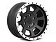 Rovos Wheels Kalahari Matte Black with Machined Lip 6-Lug Wheel; 17x9; -6mm Offset (99-06 Silverado 1500)