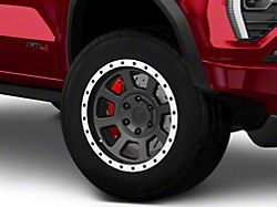 Rovos Wheels Kalahari Matte Black with Machined Lip 6-Lug Wheel; 18x9; -6mm Offset (23-26 Canyon)