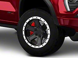 Rovos Wheels Tenere Matte Black with Machined Lip 6-Lug Wheel; 18x9; -9mm Offset (23-25 Canyon)