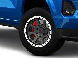 Rovos Wheels Kalahari Matte Black with Machined Lip 6-Lug Wheel; 18x9; -6mm Offset (23-26 Colorado)