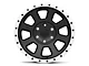 Rovos Wheels Kalahari Matte Black with Machined Lip 6-Lug Wheel; 18x9; -6mm Offset (23-24 Colorado)