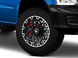 Rovos Wheels Guban Gloss Black Machined 5-Lug Wheel; 20x9; -6mm Offset (05-11 Dakota)