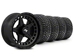 17x9 Rovos Wheels Hockenheim & 33in Mickey Thompson All-Terrain Baja Boss Tire Package (15-20 F-150)