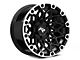 Rovos Wheels Guban Gloss Black Machined 6-Lug Wheel; 17x9; -6mm Offset (21-24 F-150)