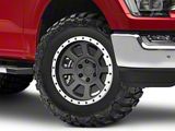 Rovos Wheels Kalahari Charcoal with Machined Lip 6-Lug Wheel; 18x9; 0mm Offset (21-26 F-150)
