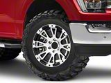 Rovos Wheels Karoo Gloss Black with Machined Lip 6-Lug Wheel; 18x9; 0mm Offset (21-26 F-150)