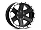 Rovos Wheels Tenere Matte Black with Machined Lip 6-Lug Wheel; 18x9; 0mm Offset (21-24 F-150)